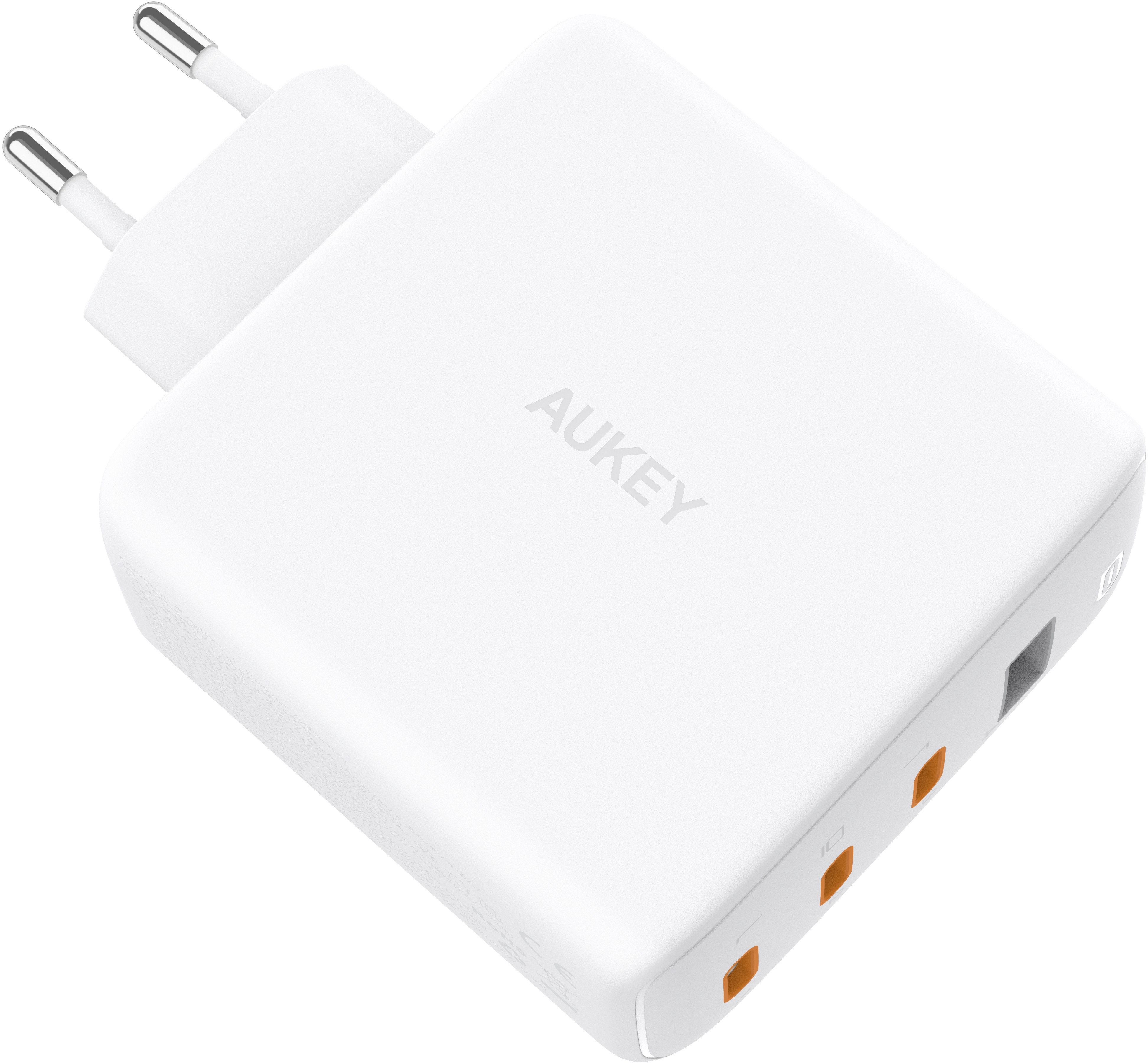AUKEY OmniaMix II 100W GaN PD PA-B7S  WH 4-Port, Wall Charger White