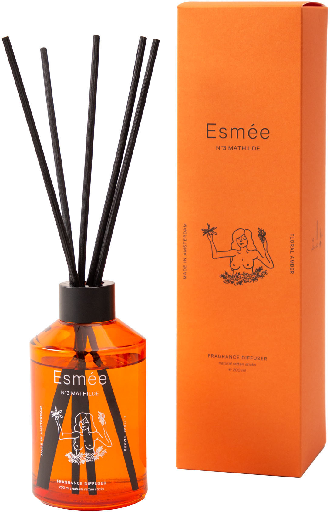 ESMEE Diffuser No 3 1000-1245 Mathilde 200ml
