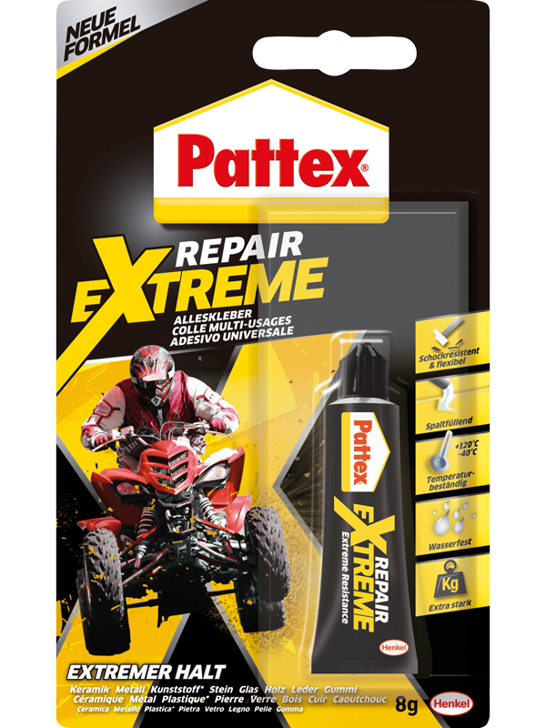 PATTEX Alleskleber Repair Extreme 8g PRXG8 transparent