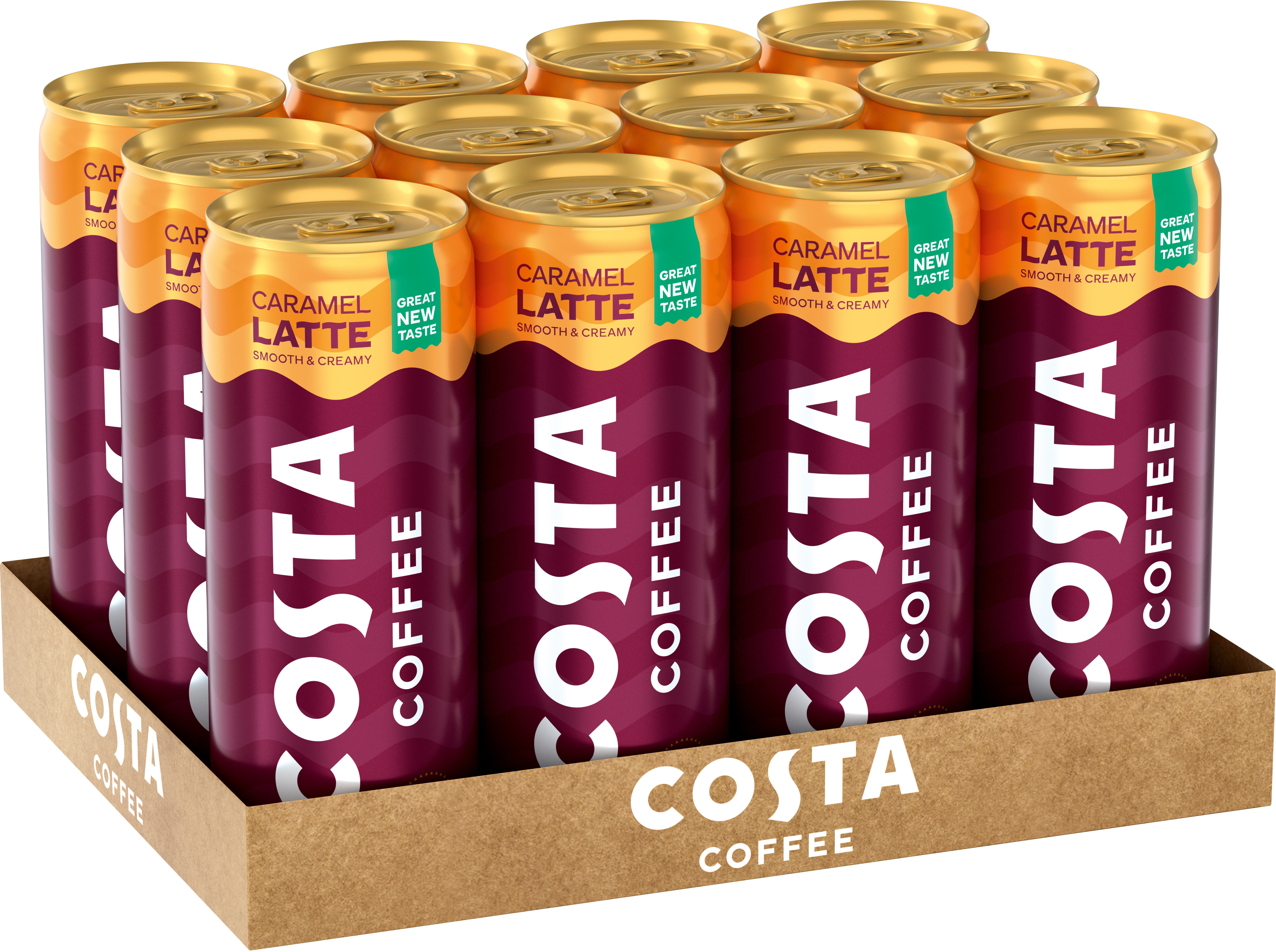 COSTA Coffee Latte Alu 5284 25 cl, 12 Stk.