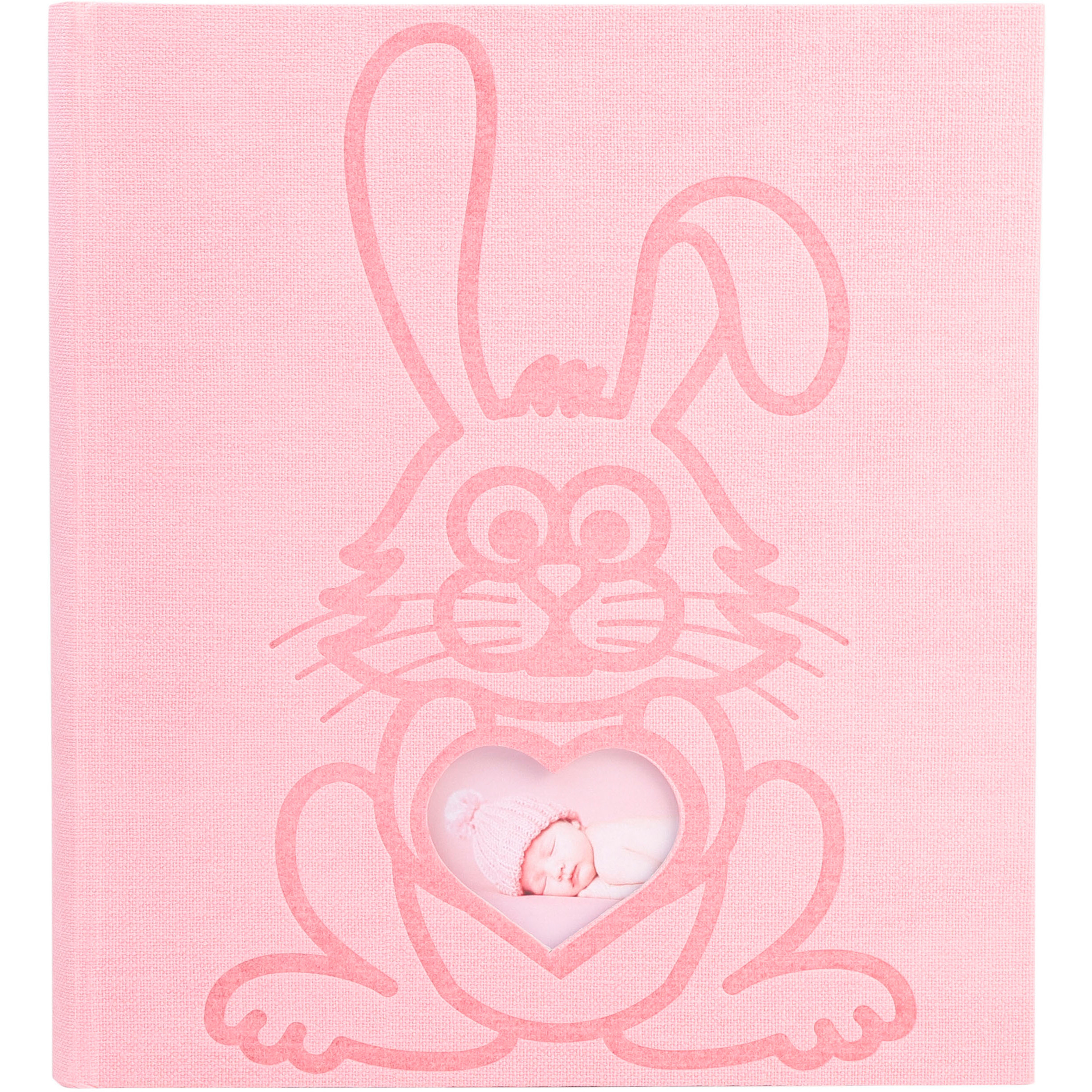 EXACOMPTA Fotoalbum Teddy 29x32cm 16564E rosa 60 Seiten