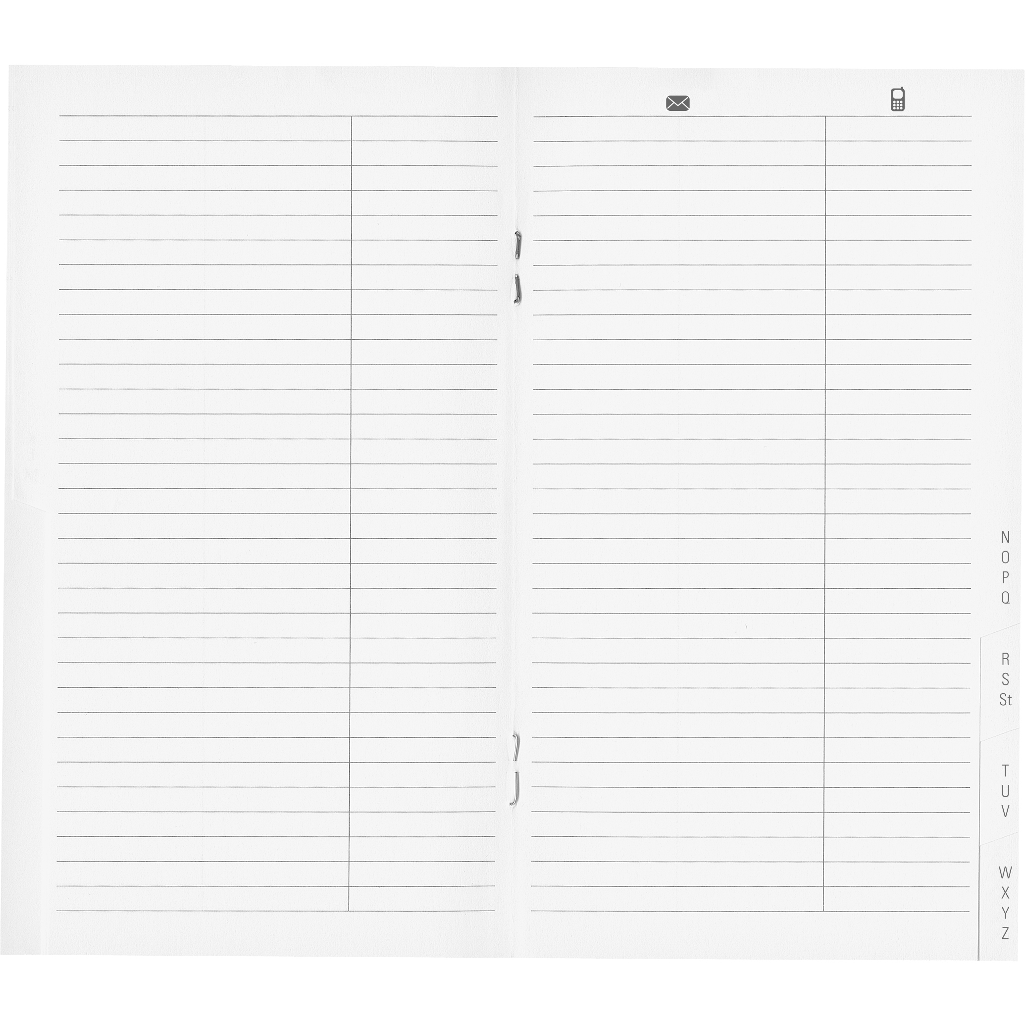 BIELLA Luzern Adressregister 85350800U 16 Seiten 8.5x15.3cm