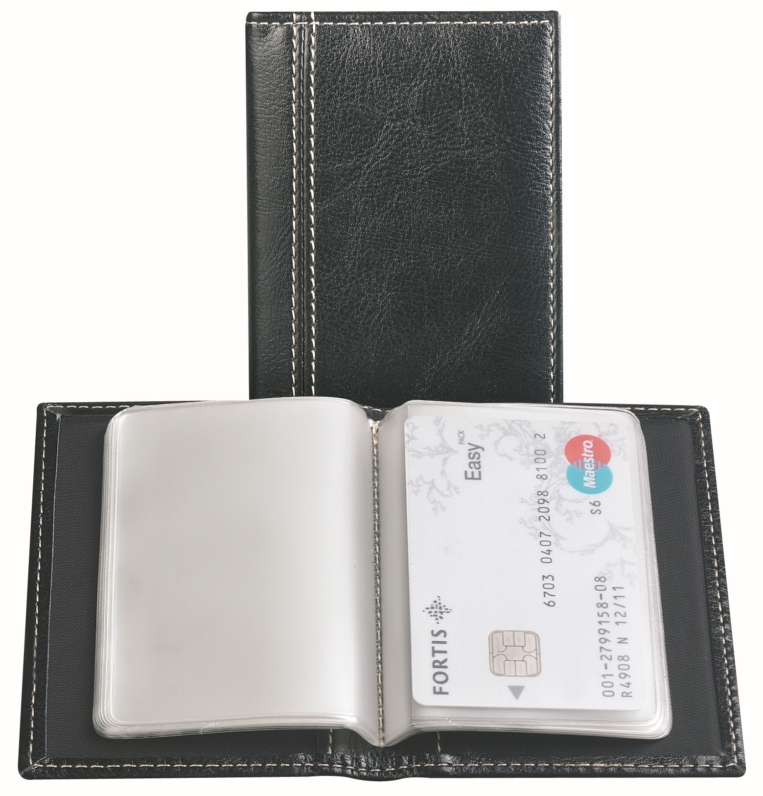 BREPOLS Kartenetui 26.3.0290 40 Karten schwarz