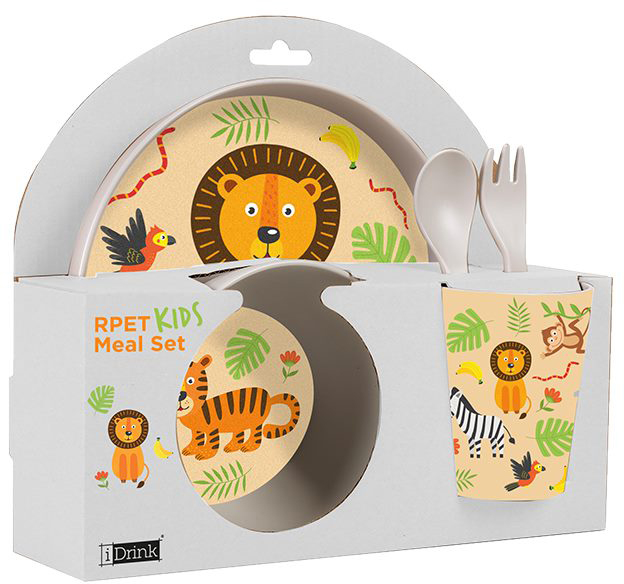 I-DRINK Geschirrset Animals ID5301D 5-teilig