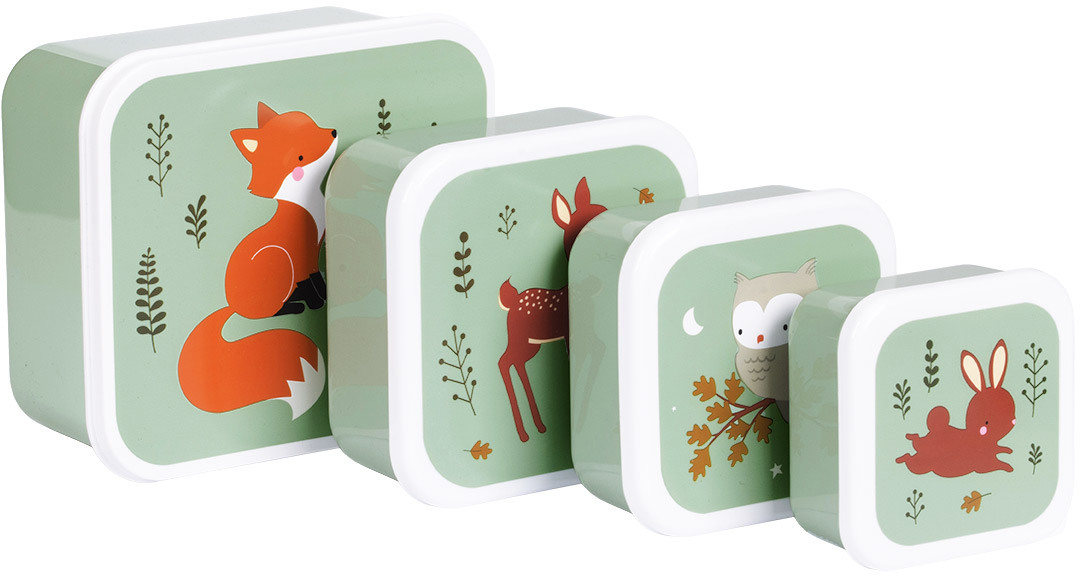 ALLC Lunch & Snackbox Set SBSEFF45 Forest friends