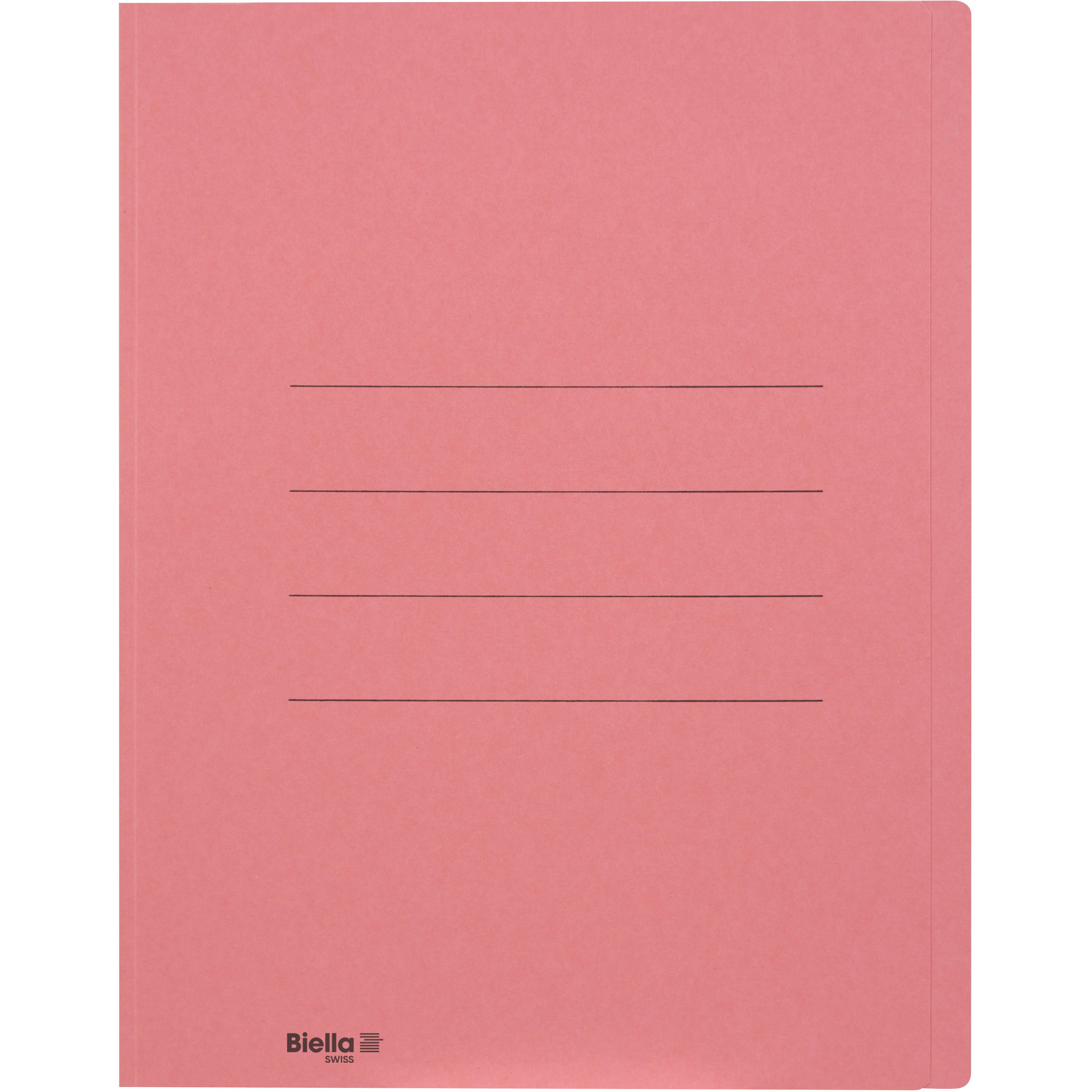 BIELLA Einlagemappe A4 25040045U rot 240g/m2 100 Stück