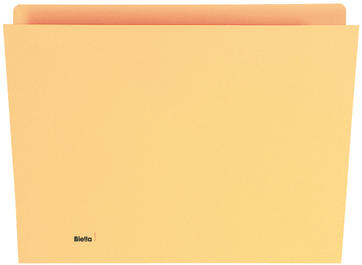 BIELLA Vertikalmappe A4 25542420U gelb 240g 100 Stück