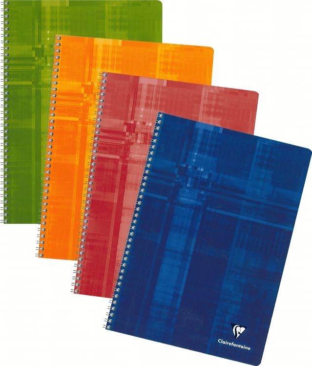 CLAIREFONTAINE Mosai Matris Spiralheft A4 68141 m. Kolonne, ass. 50 Blatt