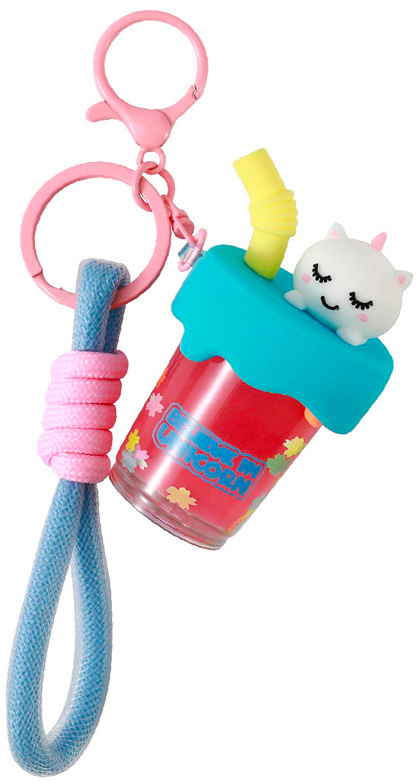 I-TOTAL Schlüsselanhänger Bubble Tea XL3080 Unicorn