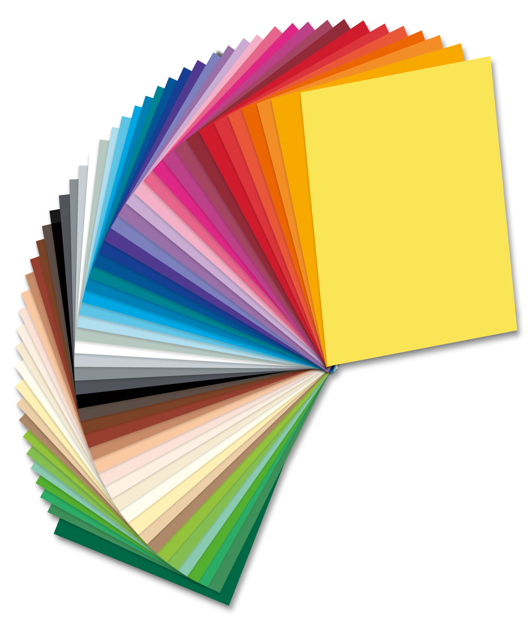 FOLIA Fotokarton 25x35cm 6125/50 99 300g, ass.