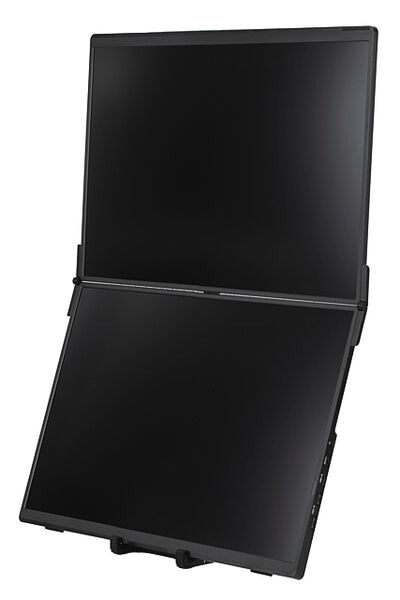 FREEVOICE Dual Monitor FlipGo 16 Zoll FWPFLIPGO16 schwarz, 2560x1600px