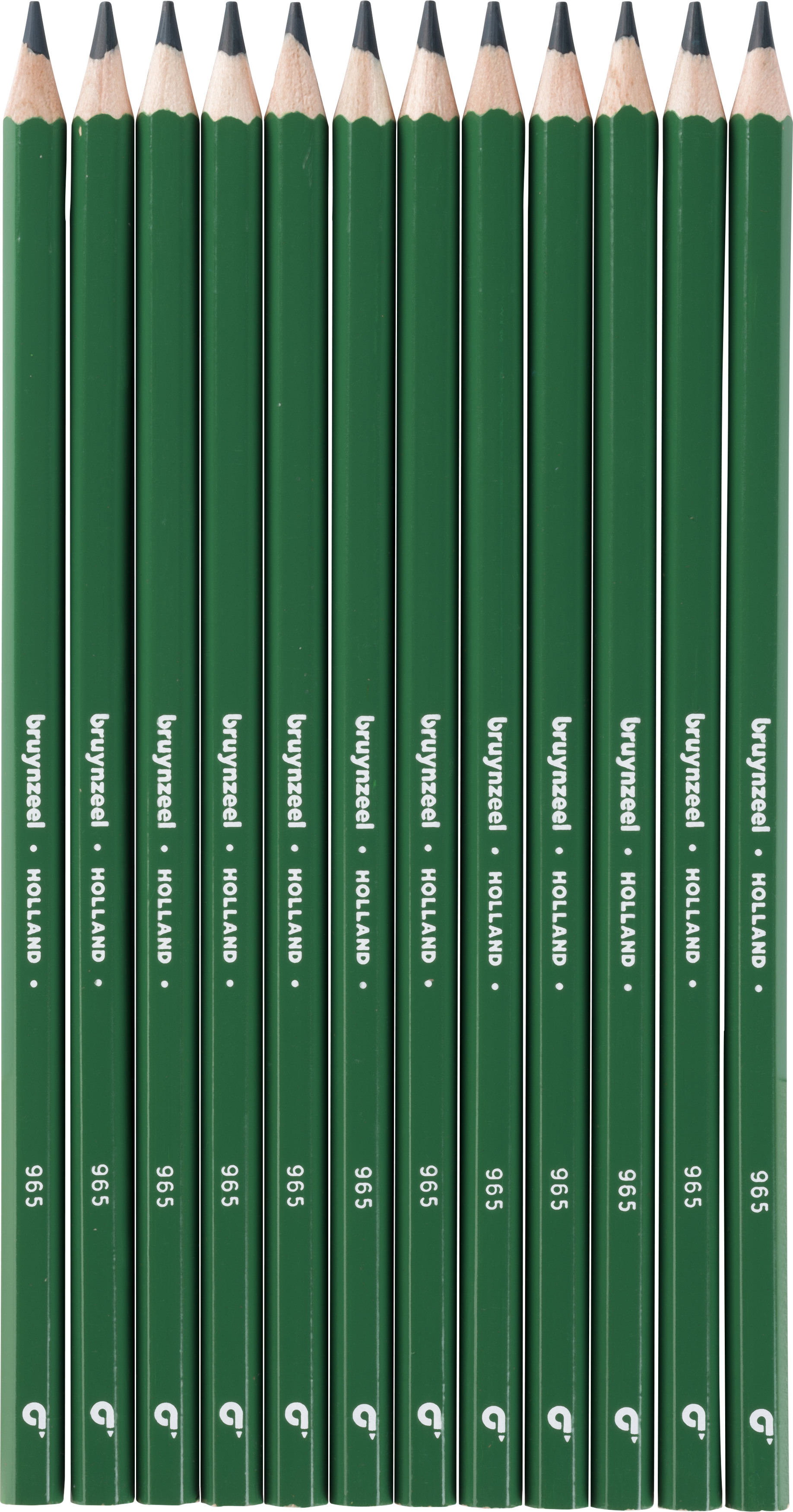 BRUYNZEEL Schulfarbstift Super 3.3mm 60516965 dunkelgrün