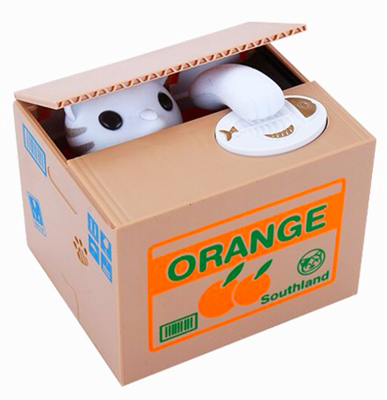 I-TOTAL Sparkasse Katze XL0251 12x10x9cm