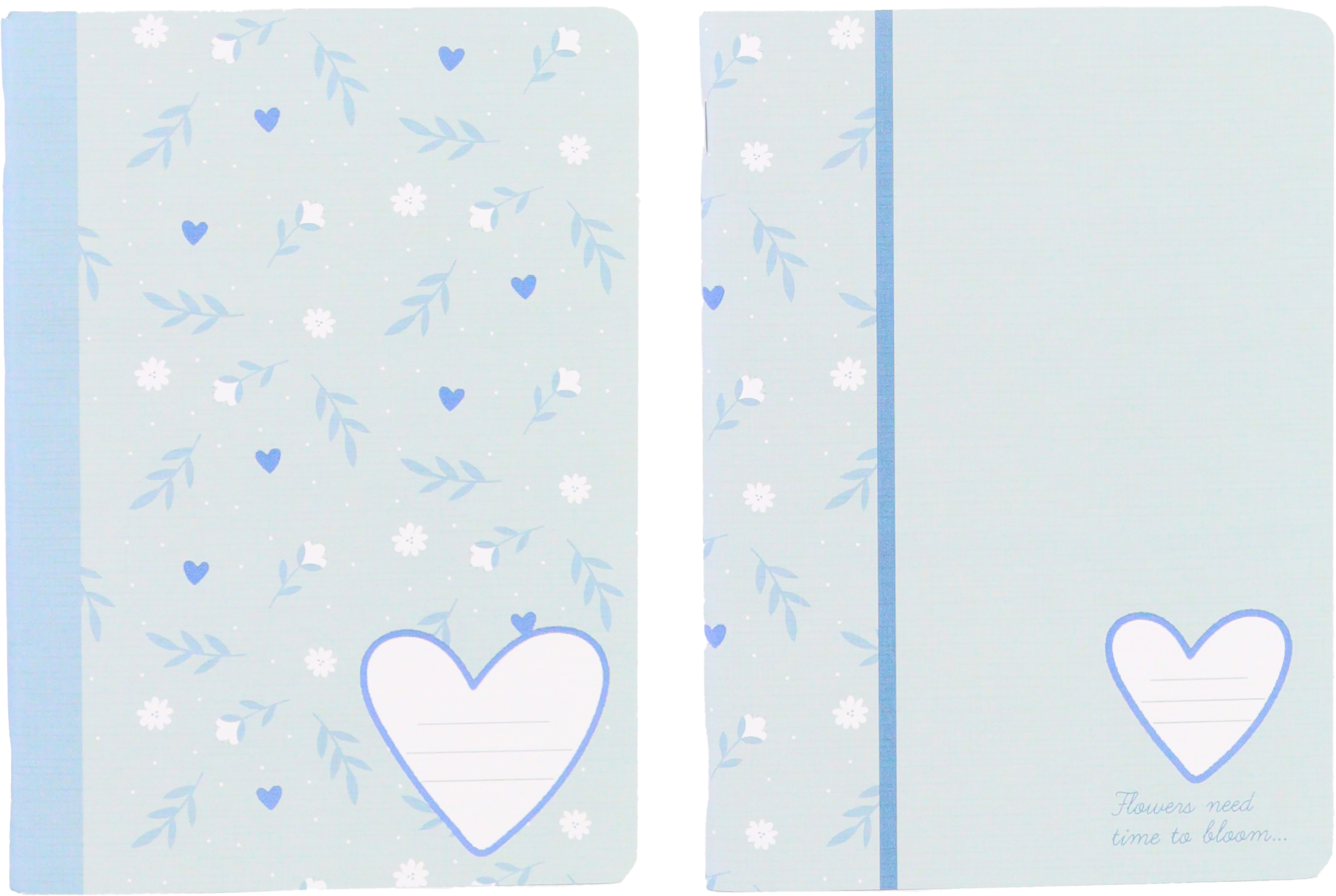 ANCOR Notizheft A4 117783 B'LOG SWEET BLUE,kariert 48B.