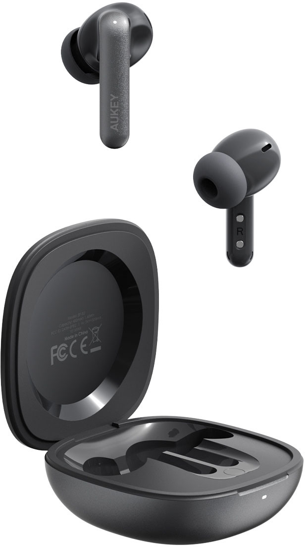 AUKEY Move Portable Earbuds EP-B2 GR TWS, Hybrid ANC Grey