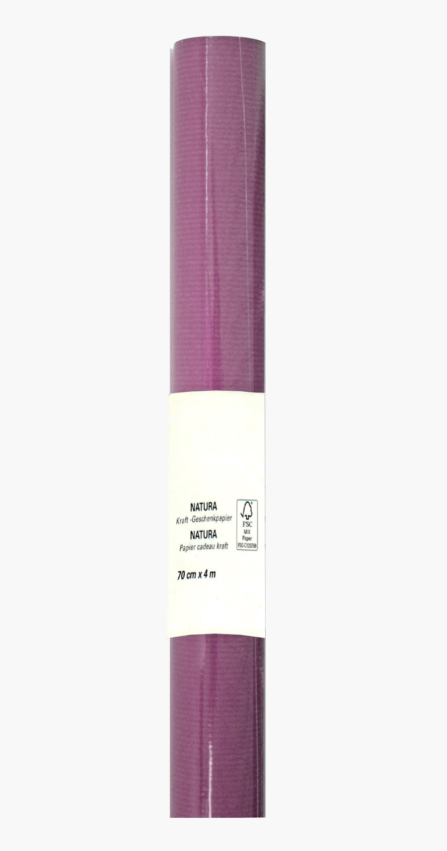 NEUTRAL Kraft-Geschenkpapier 403153 70cmx4m Altrosa