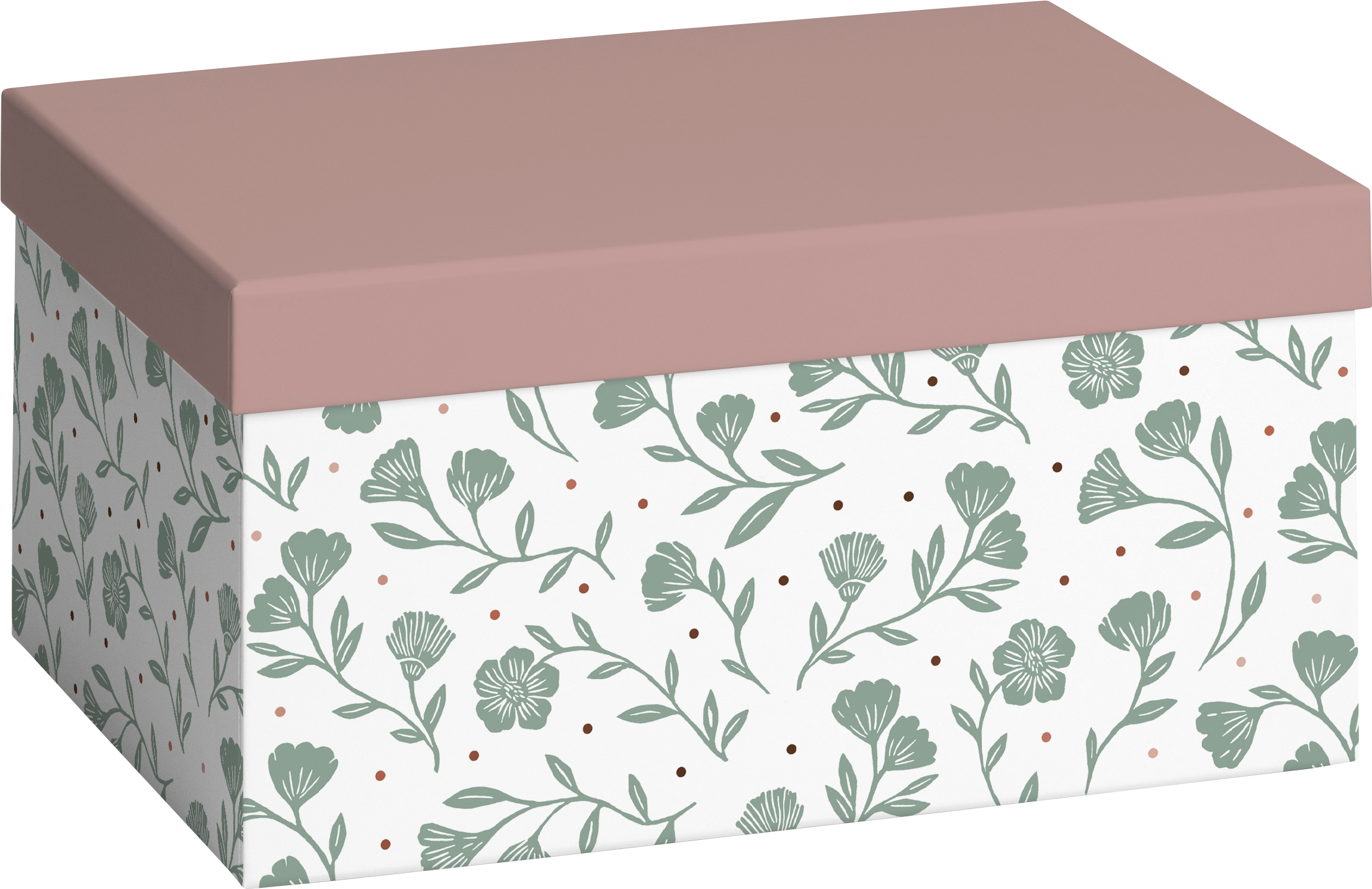 STEWO Geschenkbox Olena 2551520497 grün 16.5x24x12cm